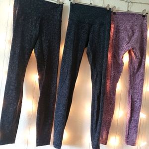 Black Flower print Lululemon Align Size 2